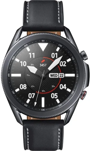 Vista 2 de Samsung Reloj inteligente Galaxy Watch3 con GPS, 1.77 pulgadas, negro místico (renovado)