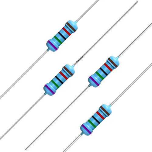 Vista 120 de California JOS - 100 resistencias de 0.24 ohm 1/2 W (0.5 vatios) ±1% tolerancia de película metálica, resistencia fija múltiple de valores