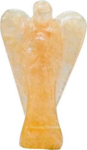 Vista 28 de Ángel de Amatista de Amazing Gemstone - Ángel de Cristal de Amatista y Figuras de Ángel Guardián de Bolsillo de Cristal de Amatista (10 centímetros)