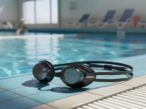 Vista 3 de Arena Drive 3 - Gafas de natación de entrenamiento antivaho para hombres y mujeres, lentes de policarbonato duro, sellos de silicona, ajuste perfecto
