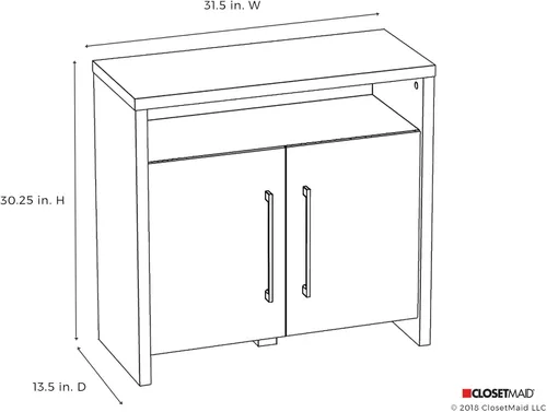 Vista 3 de ClosetMaid Escritorio modular
