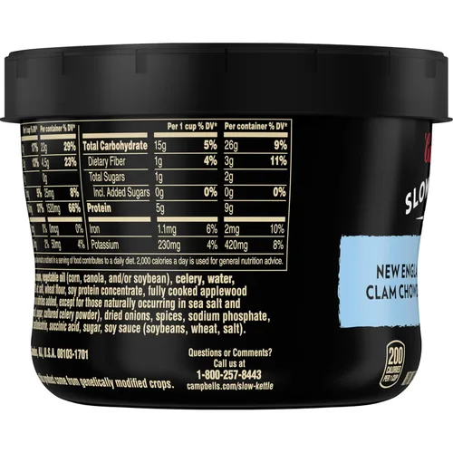 Vista 4 de Sopa estilo Slow Kettle de Campbell's, de 15.5 onzas, en recipientes para microondas