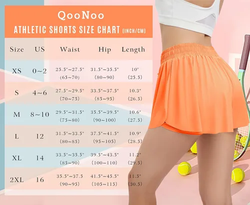 Vista 5 de QooNoo Pantalones cortos deportivos 2 en 1 para mujer, pantalones cortos de mariposa fluidos con bolsillos, pantalones cortos de gimnasio de alta
