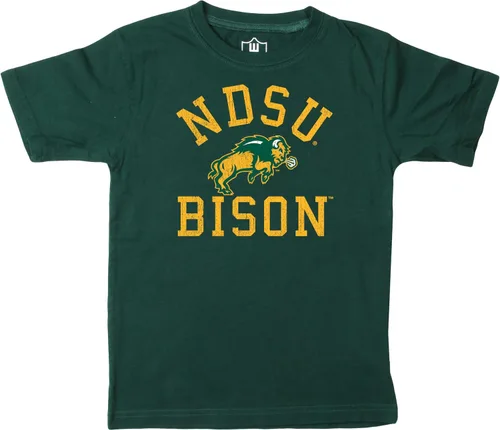 Vista 65 de Wes and Willy Camiseta de algodón orgánico de manga corta para niños de la NCAA