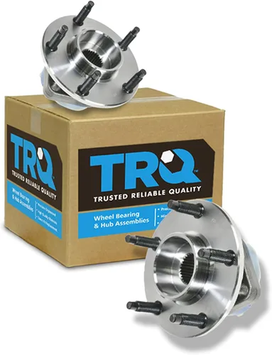 Vista 70 de Conjunto de rodamiento de rueda delantera de 2 piezas y buje TRQ Compatible con Pontiac Solstice 2006-2009 Saturn Sky 2007-2010