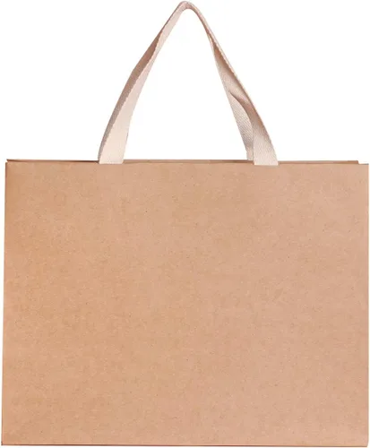 Vista 10 de 6 bolsas de papel marrón natural de 21.7 x 6.1 x 15.7 pulgadas (4) bolsas de papel marrón natural, gigantes, gigantes, enormes XL, gruesas