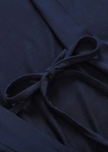 Vista 7 de Latuza Conjunto de camisón y bata de lactancia de viscosa para mujer