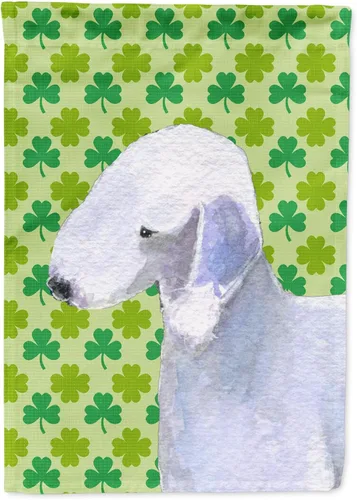 Vista 19 de Caroline's Treasures SS4442GF Affenpinscher Bandera de jardín con retrato de trébol del día de San Patricio para buzón, bandera decorativa
