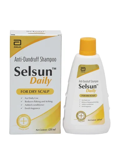 Vista 4 de Abbott Selsun Champú anticaspa diario Selsun 8.1 fl oz