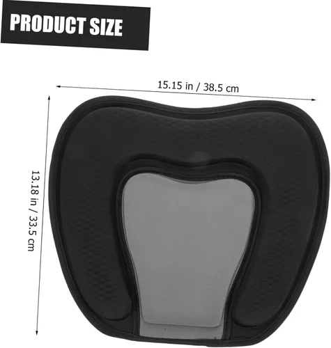 Vista 2 de INOOMP Cojín de kayak para asiento de canoa, asiento de remo para asiento de remo, alfombrilla de barco Eva