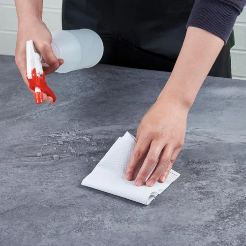 Vista 6 de Restaurantware Paquete de 250 toallas de papel multipliegue de 9.5 x 9.25 pulgadas, absorbentes para secar las manos, limpieza de derrames Blanco