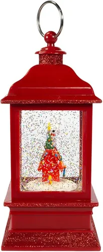 Vista 3 de Linterna musical con agua de 9 pulgadas con luces y batería, modelo Peanuts