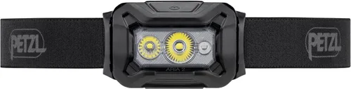 Vista 2 de PETZL ARIA 2 RGB Faro - Negro (450 lm) [Legacy] Camuflaje