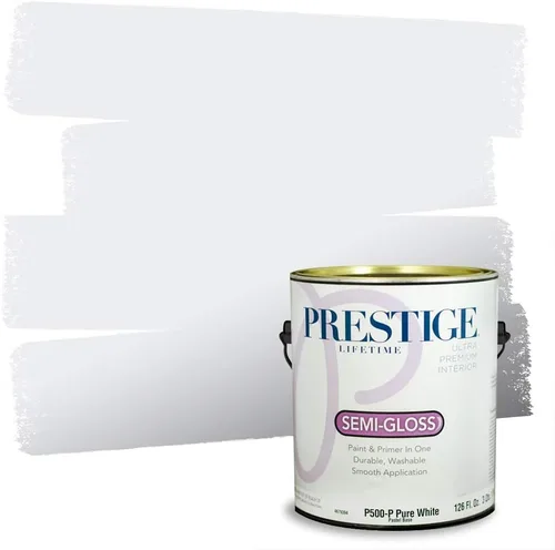 Vista 38 de Prestige Pintura interior e imprimación en uno, increíble, satinado, 1 galón