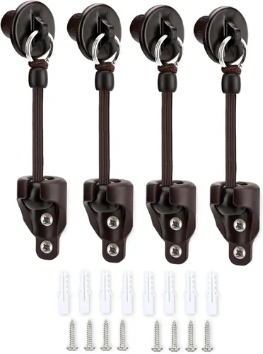 Vista 8 de Kit elástico, negro, resistente a la intemperie, para persianas enrollables exteriores Coolaroo