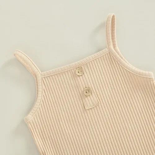 Vista 4 de Conjunto de ropa para bebé y niña, ajuste cómodo, material suave, diseño elegante para 3-24 meses