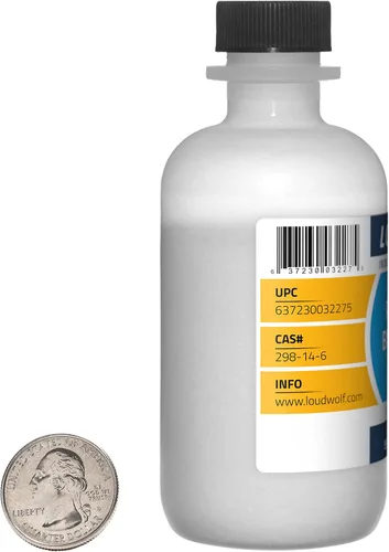 Vista 2 de Bicarbonato de potasio / 8 onzas / 2 botellas / 99% puro USP grado alimenticio / polvo fino