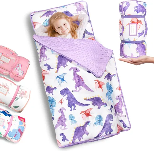 Vista 15 de Primlect - Tapete para siesta con almohada, saco de dormir extra grande grueso Beige