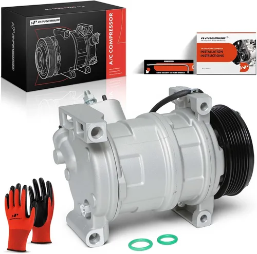Vista 10 de A-Premium Compresor de Aire Acondicionado AC con Embrague Compatible con Chrysler Town & Country 2008-2010, Dodge Grand Caravan 2008-2010
