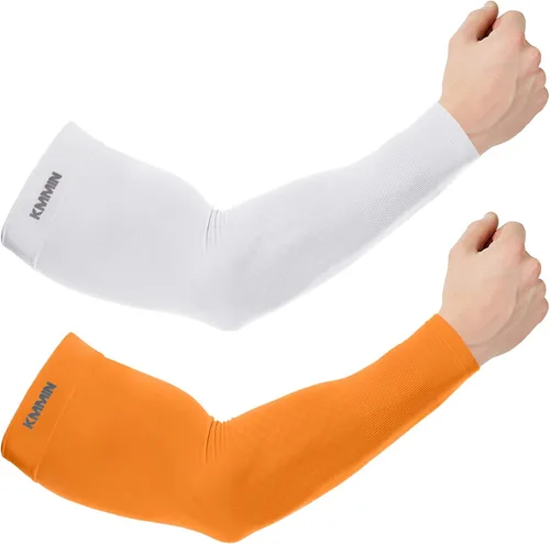 Vista 10 de KMMIN - Mangas para brazo con protección de rayos ultravioleta para conducción, ciclismo, golf, baloncesto.