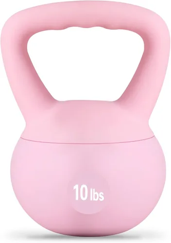 Vista 20 de DlandHome Pesas rusas para entrenamiento de fuerza, ideal para entrenamiento de cuerpo completo y entrenamiento de fuerza, mango de fácil agarre
