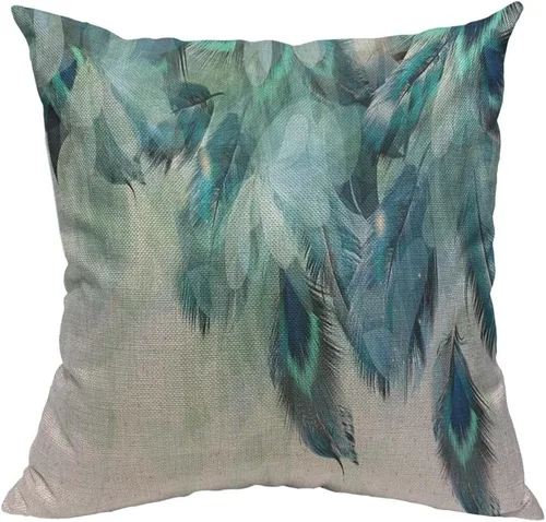 Vista 15 de TKS MITLAN - Funda de cojín decorativo, estilo boho, con flechas dibujadas a mano en acuarela. Funda de almohada para sofá, cama y coche, de 18 x 18