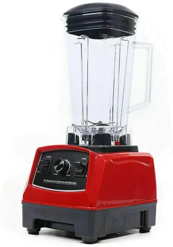 Vista 2 de Mezclador eléctrico de jugo, batidora, trituradora de hielo, mezclador de cocina multifunción, mezclador de grado comercial, alta potencia, 2L, 1500