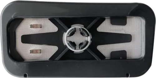 Vista 2 de Vidrio de espejo convexo inferior derecho del lado del pasajero de repuesto para puerta, calentado con placa trasera, compatible con Mercedes