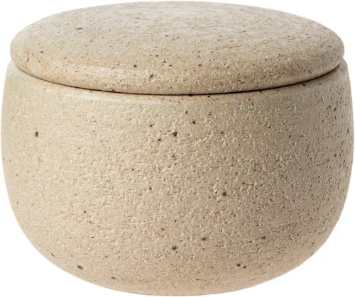 Vista 7 de Iga Ware MR-3-3533 Hechimon Ohachi, 1.5 tazas, caqui negro