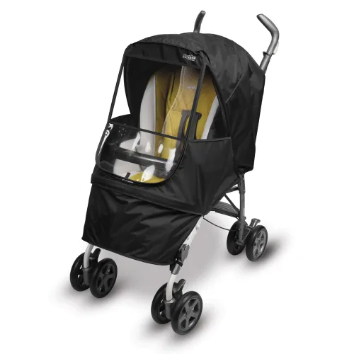Vista 11 de Manito Elegance Alpha Stroller Protector meteorológico/cubierta de lluvia - Púrpura