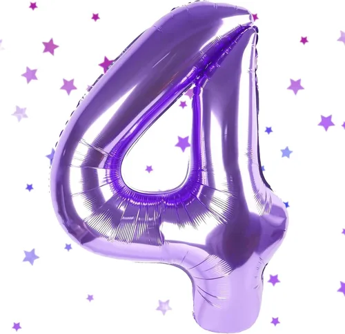 Vista 32 de Globos gigantes de helio de aluminio de 40 pulgadas, color negro, globos digitales grandes del número 0 para decoración de fiesta de cumpleaños