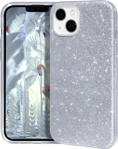 Vista 34 de MATEPROX - Funda compatible con iPhone Air de 6.5' [2025], carcasa protectora de 3 capas con purpurina brillante y tendencia, anti-arañazos y a