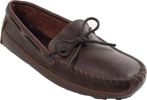 Vista 2 de Minnetonka Mocasín de piel de vaca doble para hombre