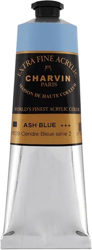 Vista 155 de Charvin Pintura acrílica profesional extrafina – verde absenta, tubo de 2.1 fl oz, pigmentos de triple fresado, resistente a la luz, pinturas