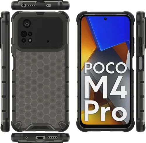 Vista 118 de Funda para Xiaomi Poco M3 cubierta,Funda para Xiaomi Poco M3 Funda 2 en 1 Teléfono Funda Negro