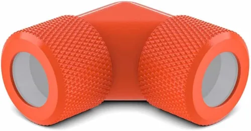 Vista 16 de PrimoChill 0.551 in Rígido SX 90 Grados Set de Montaje - Cobre Caramelo