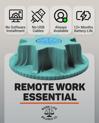 Vista 4 de Jiggler de ratón mecánico indetectable - No requiere USB ni software, mantiene el ratón en movimiento y la computadora despierta - Mover de ratón