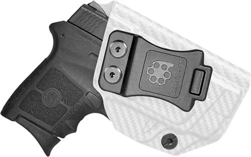 Vista 12 de Amberide IWB Kydex Holster for Smith & Wesson Bodyguard 380 Auto, Concealed Carry, No Optic/No Laser, Adjustable Cant, Posi-Click Retention, Made in