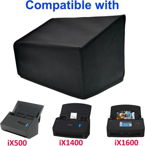 Vista 2 de Protector antiestático impermeable de tela de nailon para Fujitsu ScanSnap iX500 / iX1400 / iX1600 Color Duplex Image Scanner para Mac o PC