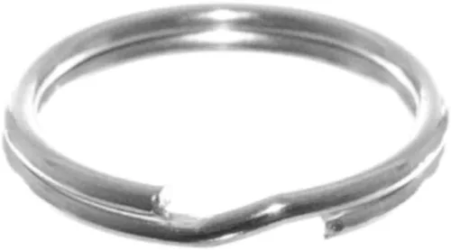 Vista 5 de Craft County Llaveros divididos – Proyectos de fabricación de joyas y manualidades (1 1/2 pulgadas, 5 unidades)