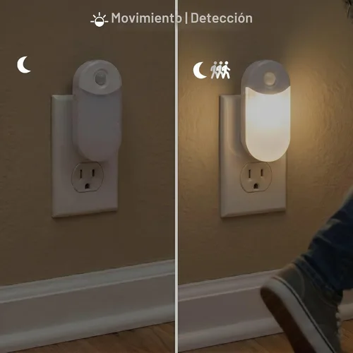 Vista 3 de Camelion 4-in-1 Power Failure Night Light,Flashlight,Motion Sensing, 3-Pack