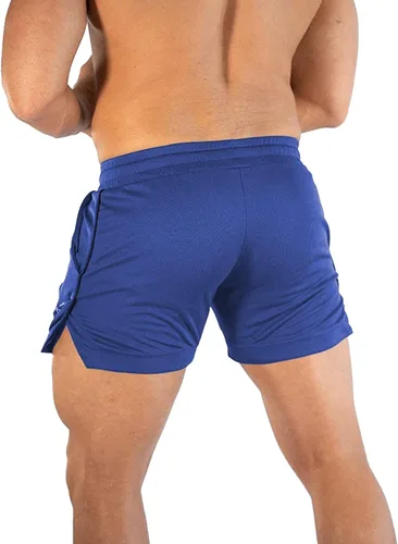 Vista 5 de CEHT Pantalones cortos deportivos para hombre de secado rápido culturismo pantalones cortos de entrenamiento para hombre pantalones cortos