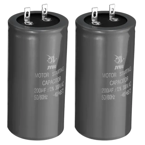 Vista 7 de PATIKIL Condensador de arranque del motor, 2 unidades 50uf 300V 50/60Hz CD60 condensador de arranque para aire acondicionado, motor eléctrico