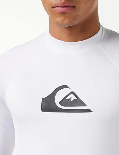 Vista 4 de Quiksilver Camiseta estándar de manga larga para hombre con protección solar UPF 50