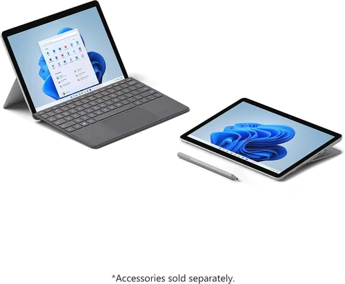 Vista 8 de Microsoft Surface Go 3 - Pantalla táctil de 10.5 pulgadas, Intel Core i3, 8 GB de memoria, SSD de 128 GB. Solo dispositivo, platino (último modelo)