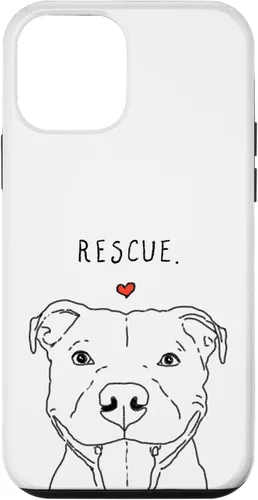 Vista 16 de Rescue Love Smiling Pit Bull, Pittie, Pitbull Mom, Dog Lover Case for iPhone 17