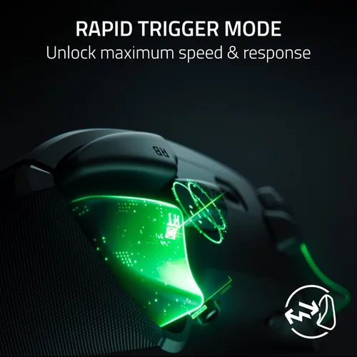 Vista 5 de Razer Wolverine V3 Pro Wireless Gaming Controller Licensed for Xbox Series XS, Xbox One, Windows PC - 6 Remappable Buttons - Fast Triggers