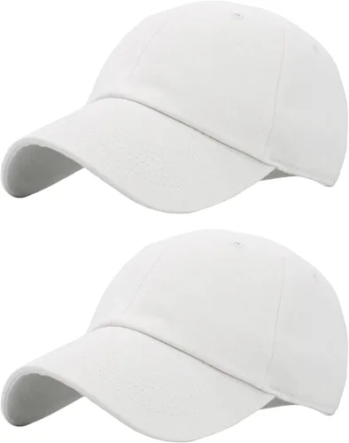 Vista 7 de KBETHOS Gorra de béisbol clásica unisex de algodón ajustable con corona baja - Sombrero liso para papá negro (1 unidad)