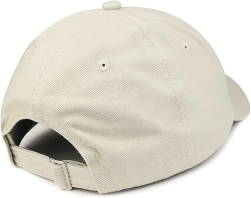 Vista 2 de Trendy Apparel Shop Gorra de béisbol de algodón suave de perfil bajo bordado con símbolo nacional ucraniano