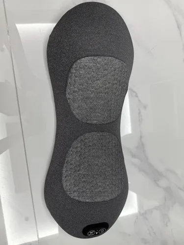 Vista 8 de Almohada eléctrica 3 en 1 para masaje lumbar, masajeador de espalda con calor, altura ajustable para cama y silla, almohada de apoyo de espalda